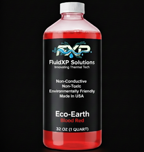 Eco-Earth Blood Red Non-UV 1 Gallon