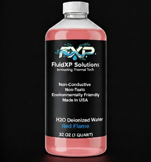 H2O Deionized Water Red Flame UV 1 Gallon